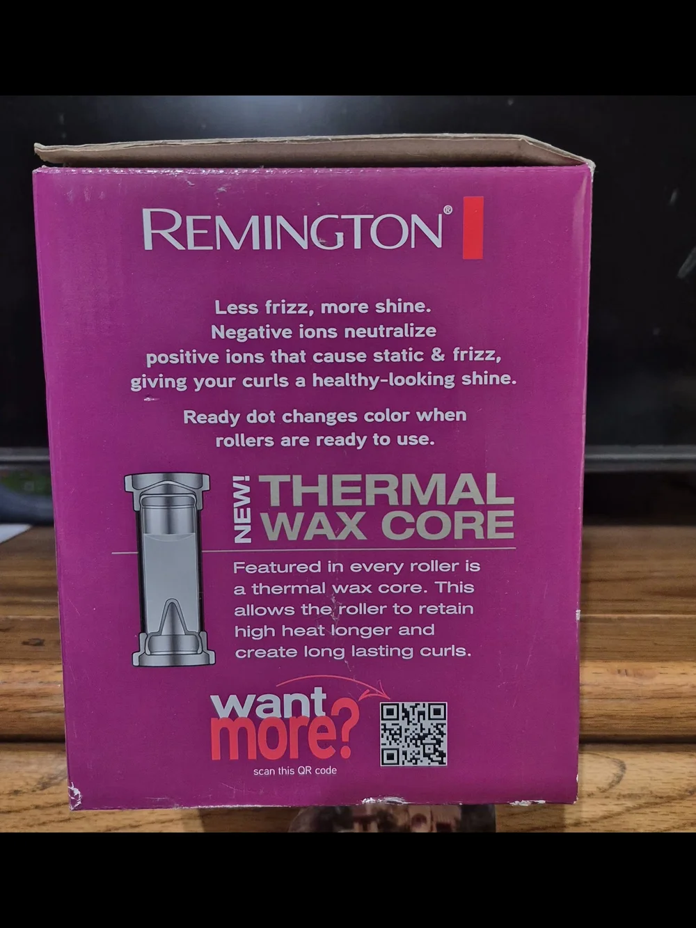 New In Box Remington Velvety Hot Rollers Set - Pink, White & Black Set
